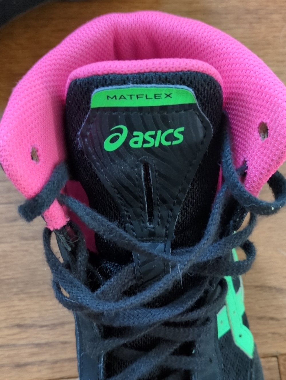 Asics Matflex Wrestling Shoes Sz 6 - Picture 2 of 5